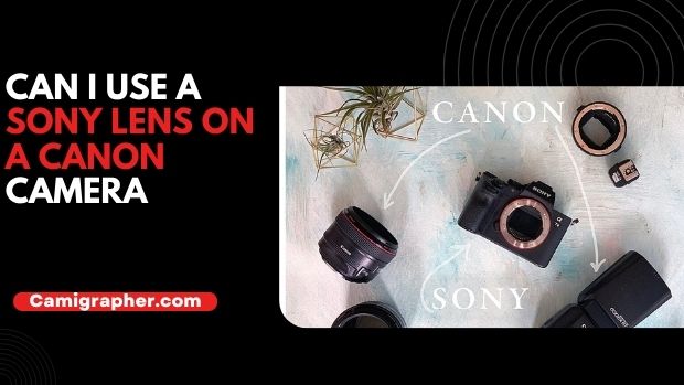Can I Use A Sony Lens On A Canon Camera