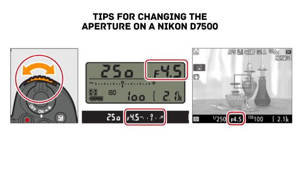 How Do I Change The Aperture On My Nikon D7500